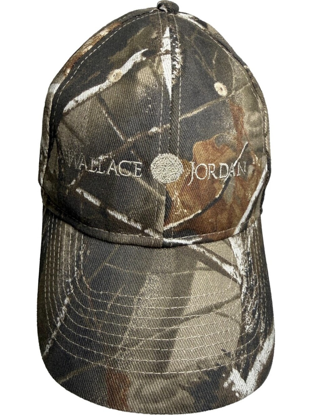 Vintage Wallace Jordan Birmingham Alabama Law Firm Hat Realtree Camo Cap 1 Size